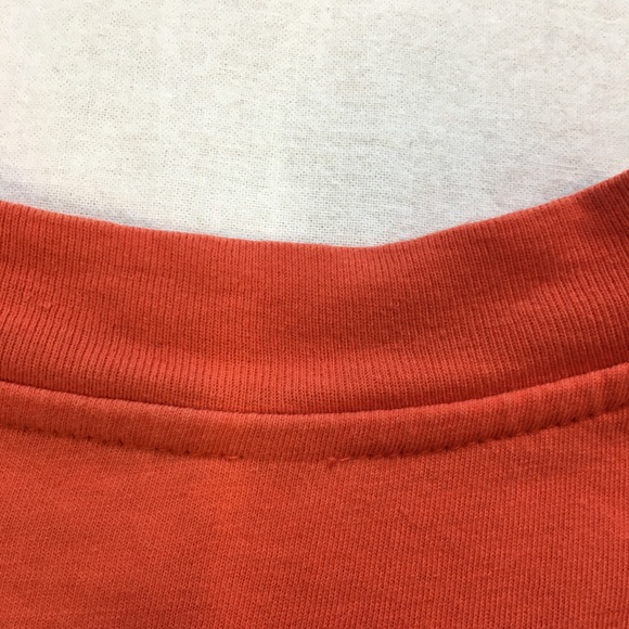 Everlane The Mockneck Tee in Orange, XXS - Picture 7 of 9